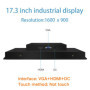 14 15.6 17.3 18.5 Inch Lcd Monitor Industrial VGA HDMI Lcd Display Not Touch Screen Desktop