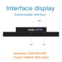 14 Inch Monitor Industrial lcd Display Desktop Screen VGA HDMI DVI TV Free shipping 1600*900 Not Touch Screen