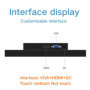 17 Inch Lcd Monitor Industrial Display Desktop Screen VGA HDMI DVI TV Advertising display 1280*1024 Not Touch Screen